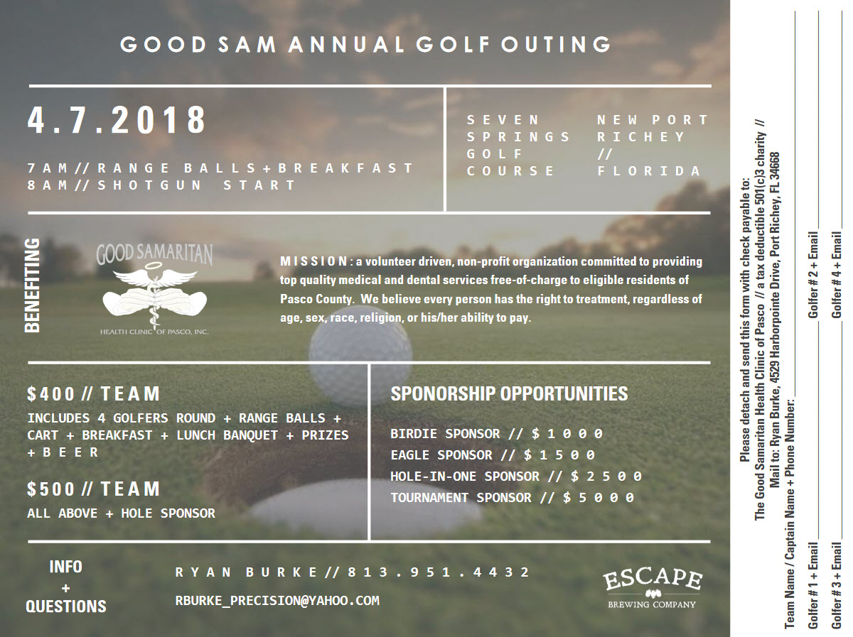 Golf Outing Invitation